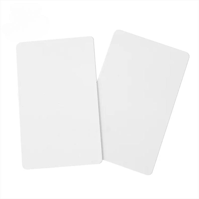 ABUO-S50 Chip 50Pcs 13.56Mhz White Card IC Contactless Access Card Attendance Proximity Card