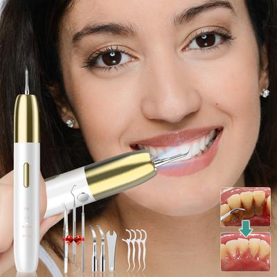 Scaler dentale Pulitore per denti ad ultrasuoni Eliminatore di tartaro Rimozione di placca e tartaro Rimozione elettrica Macchie sui denti Detartrasi dentale G11