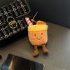 Cute Juice Ale Doll Bag Pendant Plush Doll Toy Birthday Gift Stall Doll Doll