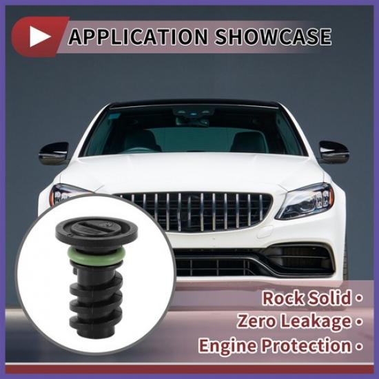 Set Rubber Oil Drain Plug for Mercedes C63 for AMG 2016-2018 No.A0029902017