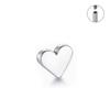 10Pz F136 Titanio Stella Luna Micro Anchoria Dermica Piercing Top Skin Diver Superficiale Labret Lingua Sopracciglio Piercing Gioielli per il Corpo