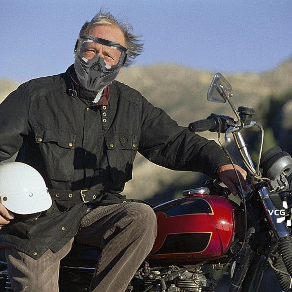 Windproof Riding Goggles Dust Resistant Auto Darkening Welding Glasses  Outdoor