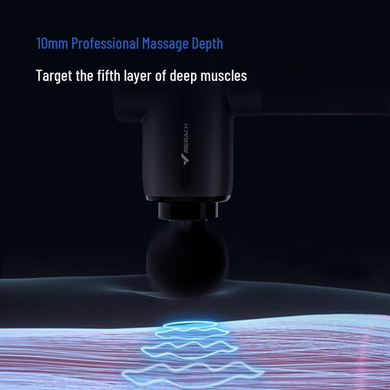 Merach Professional Percussion Massage Gun CN plug (adapter included)