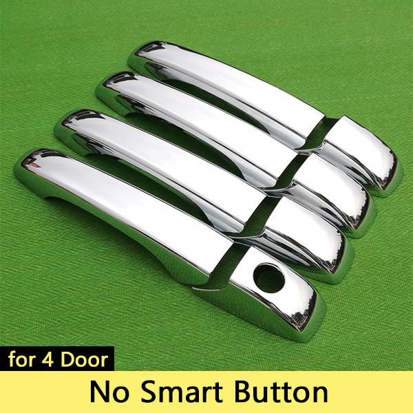 For Chrysler 200 2011-2014 Luxurious Chrome Handle Cover Trim Set of 4Door 2012 2013 Car Accessories Stickers Car Styling