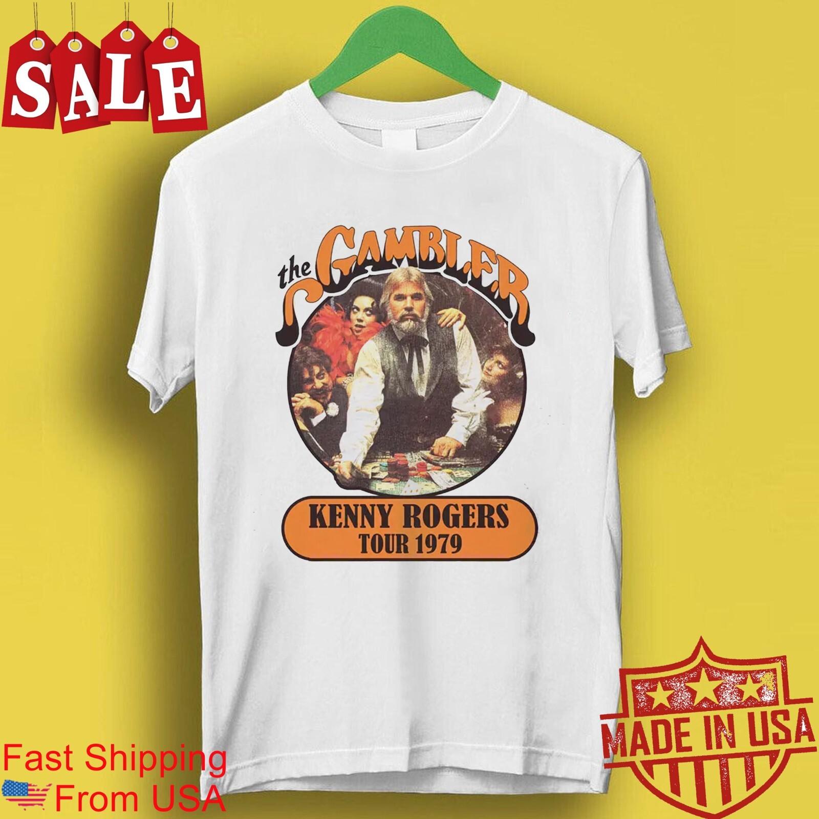 Kenny Rogers the Gambler 1979 Gift For Fans All Size Shirt 1RT2248 M