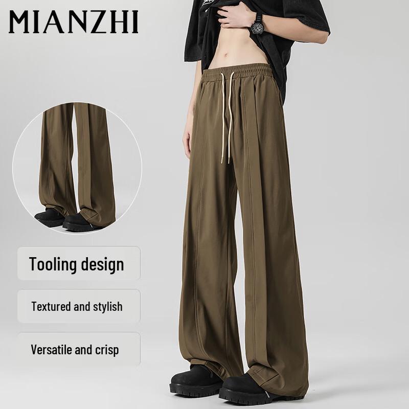 Men s Casual Straight-Leg Pants 3XL