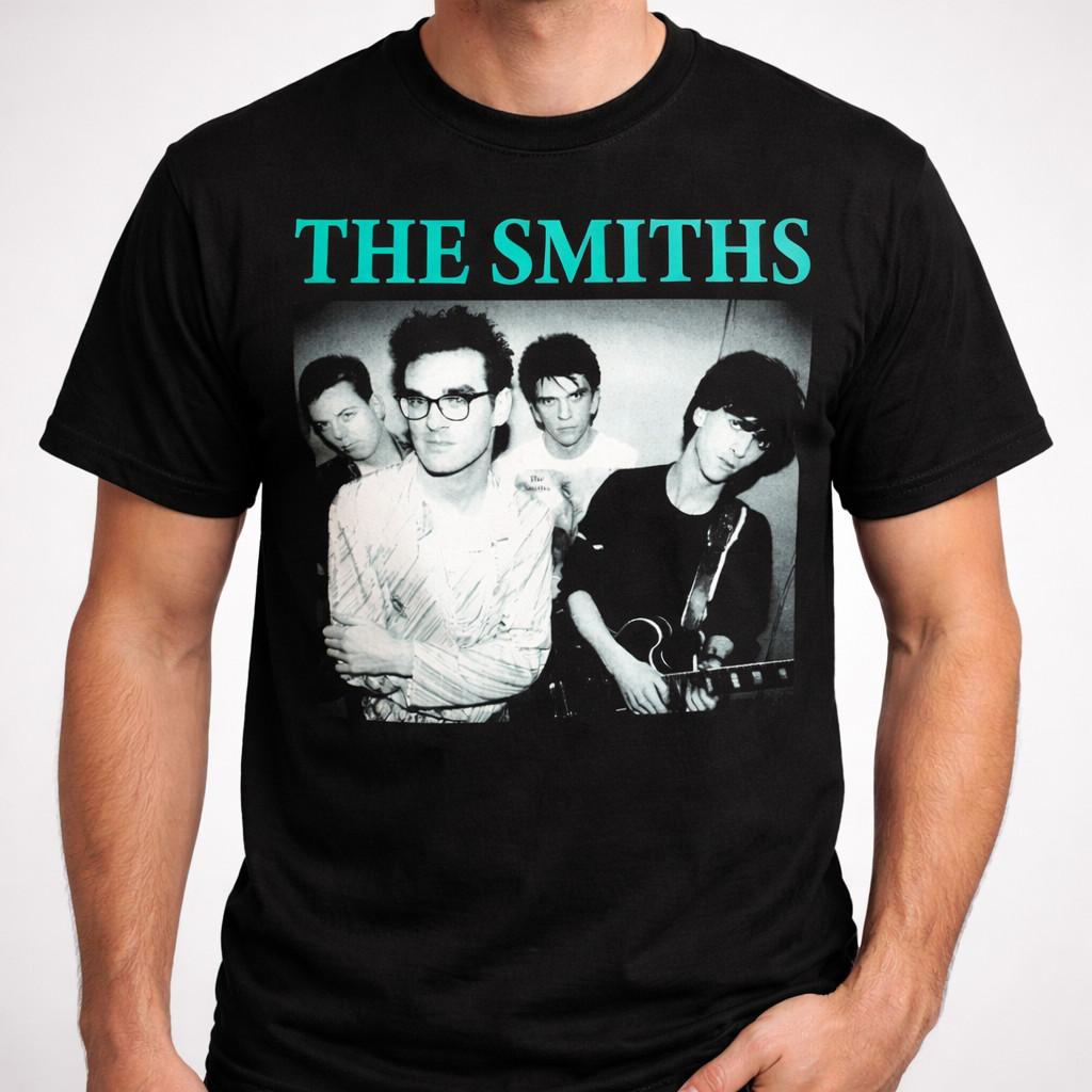 THE SMITHS Morrissey Alt Indie Rock Band T-Shirt Men s Black Unisex S-4XL S