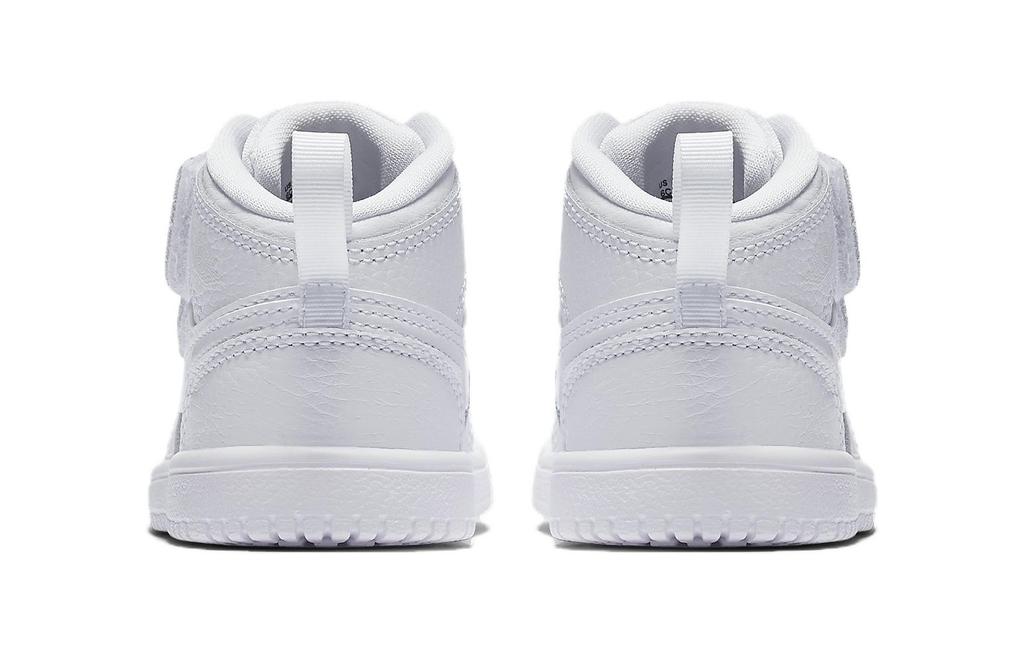 Kids' Sneakers Air Jordan 1 Mid ALT TD 'Triple White'