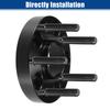 ACROPIX Wheel Spacer Ball Seat Extension Wheel Lug Bolts, M14x1.5, 19mm Hex, 65mm Shank Length, for VW - Pack of 20