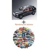 Grande taille 1:20 Rouleaux Alliage Rolls Royce Cullinan Luxy SUV Modèle de Voiture Métal Moulé sous Pression Jouet Modèle de Voiture Simulation Son Lumière Cadeaux pour Enfants