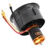QXMotor 64mm EDF Set QF28223500KV Brushless Motor with 12 Blades Ducted Fan for RC Airplane