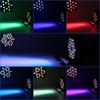 18 Led RGB Light Party Lights Led Disco Light Par Light Portable DJ Lights Slim Stage Lighting Equipment