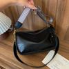 Leisure Large Capacity PU Zipper Concise Women's Crossbody Bag  New Fashion Shoulder Bags Versatile Commuting Tote Bag