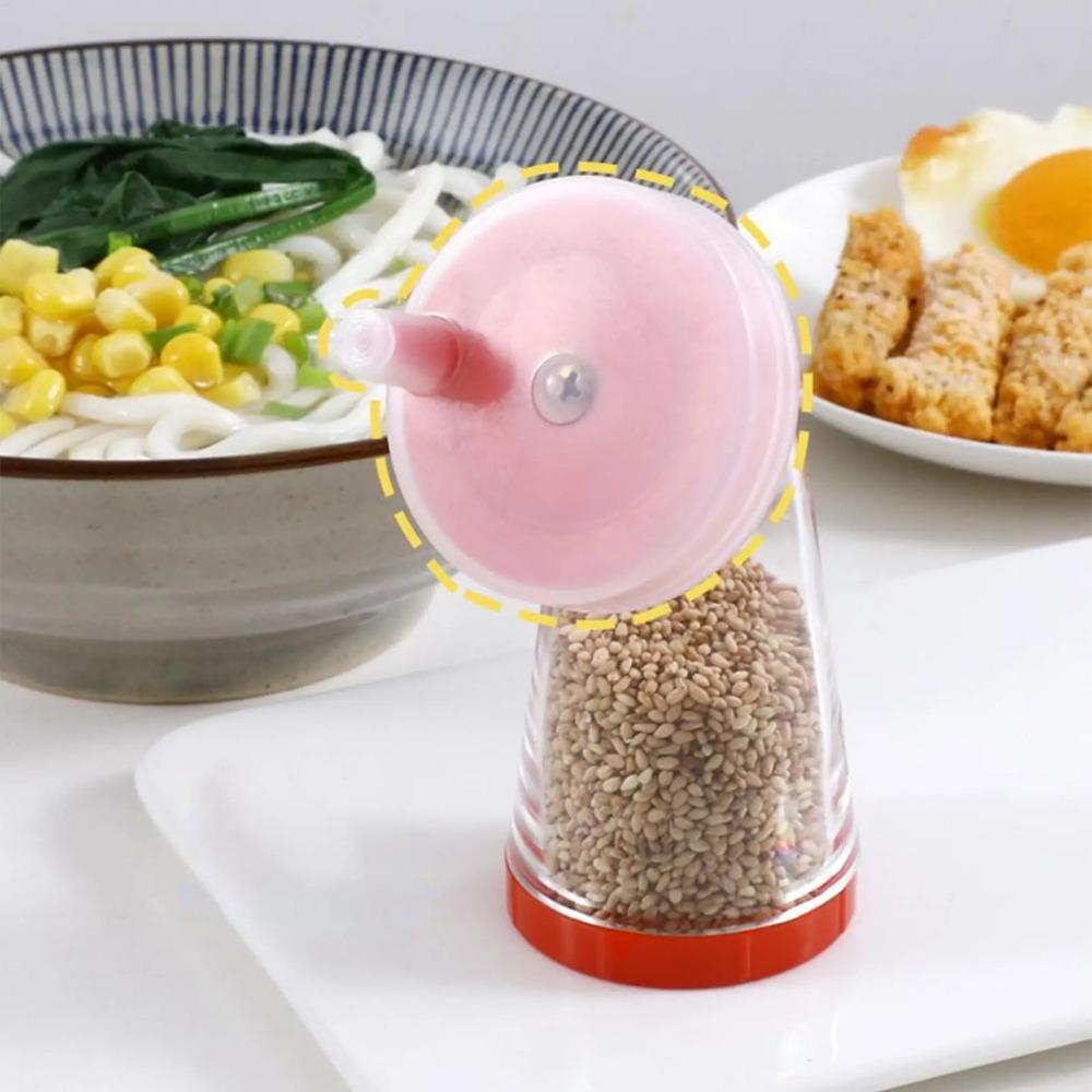 Hand-Rotated Manual Sesame Grinder with Moisture-proof Cover Sesame Mill Bottle Cooking