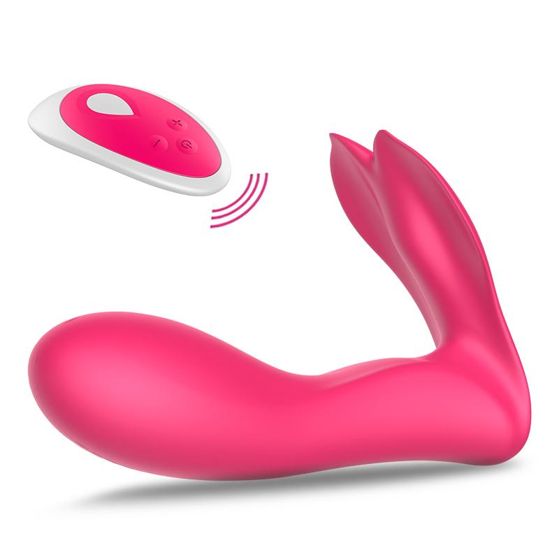 Vibrierendes Höschen, Umschnalldildo, Vibrator, kabellose Fernbedienung, C-String, G-Punkt-Massagegerät