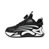 Delhui Girls' Waterproof Leather Sports Shoes, Sizes 28-39, Casual Basketball Style D6631