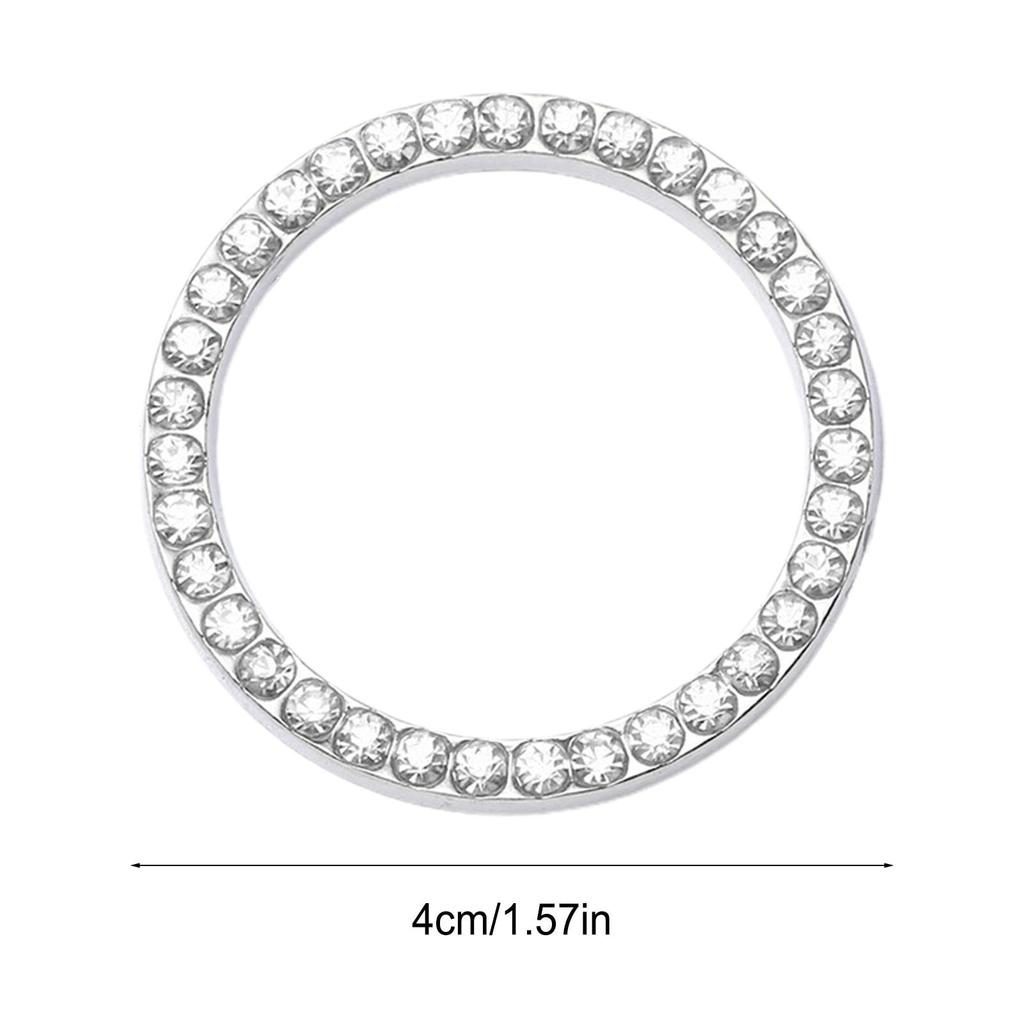 Push Start Button Bling Car Push Start Button Cover,Rhinestone Push Start Button Cover Decoration