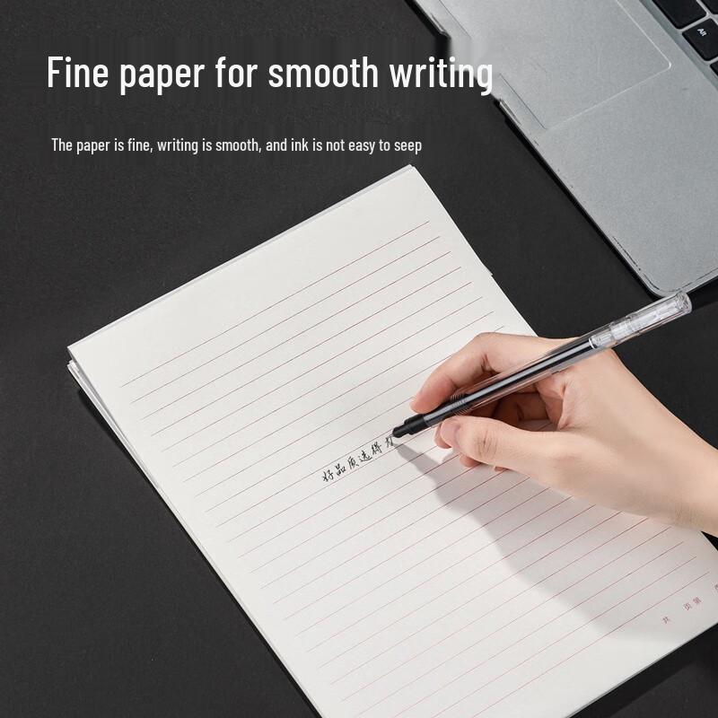Deli 16K Single-Line Letter & Draft Paper (3-Pack)