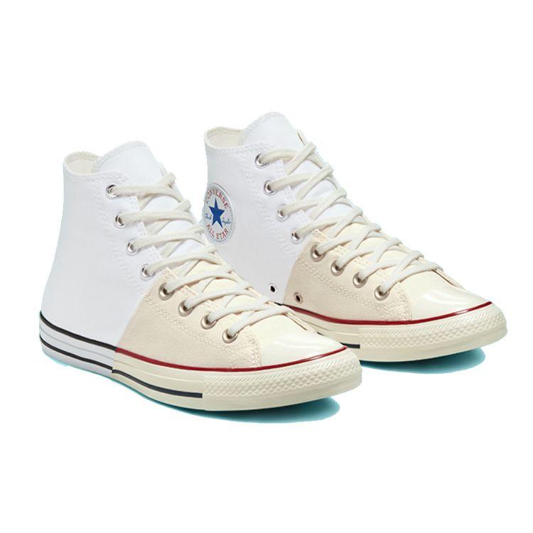 Converse Chuck Taylor All Star Comfortable Lightweight High Top Canvas Shoes Unisex Sneakers White Yellow 167963C