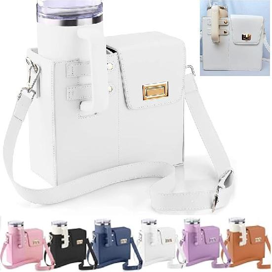 Outdoor Portable Crossbody Water Cup Storage Bag, Water Bottle Holder,Water Bottle Carrier Bag/Storage Pocket