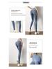 Women's High Waist Peach Butt Lifting Yoga Pants - Quick Dry, Elastic, Tight Fit for Indoor & Outdoor Sports