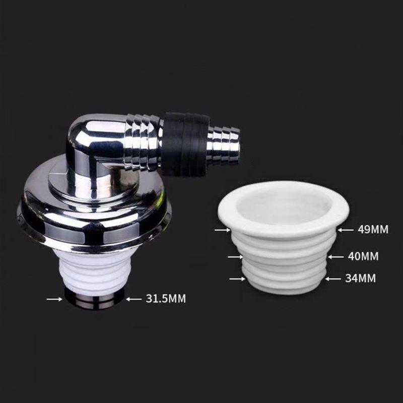 Washing Machine Floor Drain Joint Anti-overflow Cover Toilet Deodorization Drain Sealing Ring Connector Durable