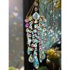 1pc Light Fantasy Crystal Wind Chime Hanging Window Patio Aerial Hanging Suncatcher Rainbow Gift