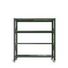 Jixiong 4-Tier Heavy-Duty Storage Rack with Wheels