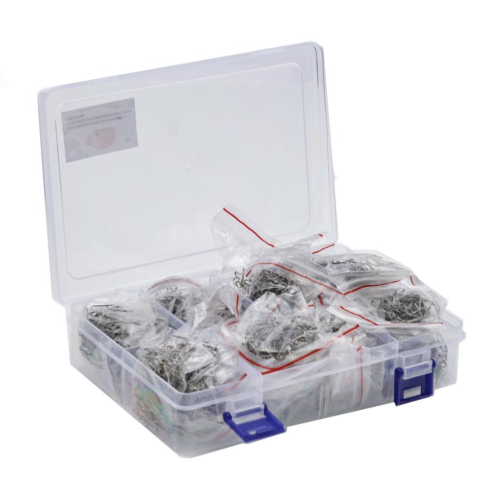 Rosfix Zszywki Do Plastiku – 6 Rodzajów 1800szt. W Plastikowym Boxie | Trwałe Połączenia | Idealne Do Napraw I Projektów DIY
