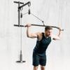 Fitness Lat Pulldown Posilovací stroj Posilovací zařízení do posilovny Systém kladky Trénink síly paží pro domácnost