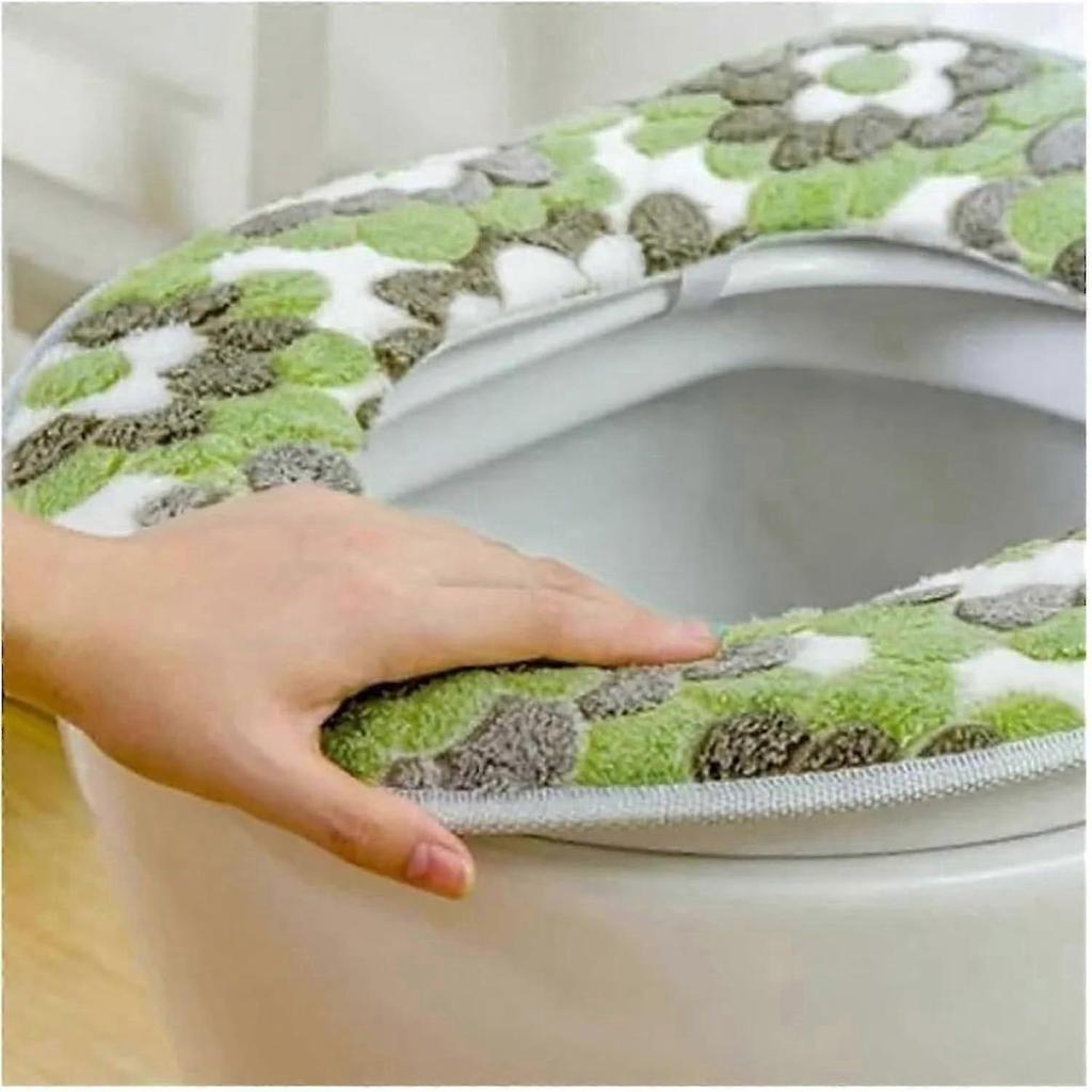 2026 Hot!! Universal WC seat cover, soft, washable, warmer, cushion, bathroom