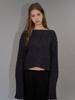 HETHERMENT Boat Neck Bulky Knit (Charcoal)
