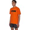 Nike ISPA Series Simple Letter Logo Print Casual Round Neck Short Sleeve T-Shirt Men Tops Orange DV0687-817