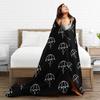 BMTH Bring Me The Horizon  Warm Soft Blanket  Picnic Plush Bedding Throws Pattern Outdoor Flannel Bedspread Sofa Bed Cover