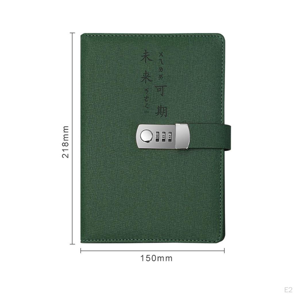 Diary with Lock Sturdy Office Supplies Locking Journal for Home Men