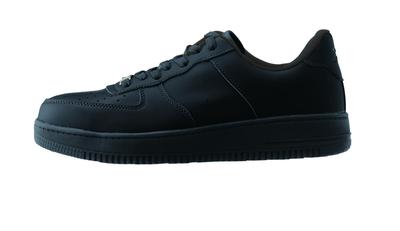 Safety Work 85141 JSAA Class Slip Shock Stuff [Xebec] Shoes, Shoes, Sneakers, B, Resistant, Absorption, Prevention, Black, 24.5cm