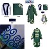 One Piece Roronoa Zoro Kimono Robe Full Suit Perfect For Comic Con Halloween And Family Gatherings