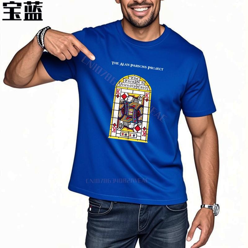 Men tshirt Graphic Cotton Tshirt Stained Glass Window Design Breathable Round Neck Tee Fashionable Summer Trendy Tshirt