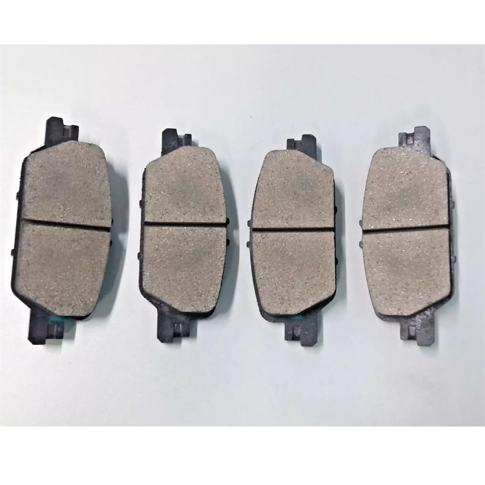 4PCS Car Rear Brake Pads Black Medium 43022-TlA-A00 For Honda 2017-2019 CRV CR-V