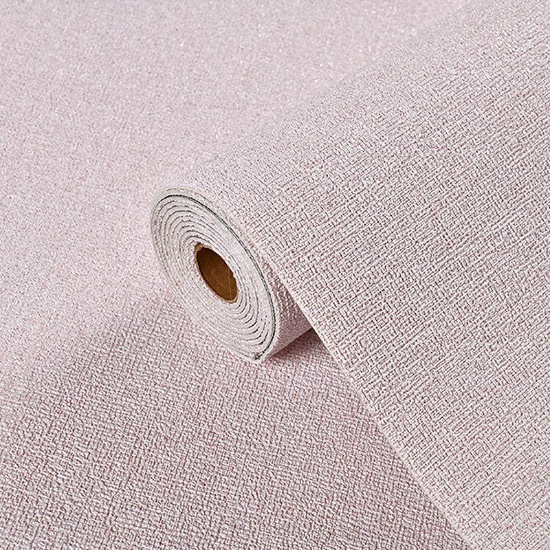 3D Linen WallPaper Self-Adhesive Bedroom Warm Background Wallpaper Household Decor Waterproof Moisture-Proof Foam wall Sticker