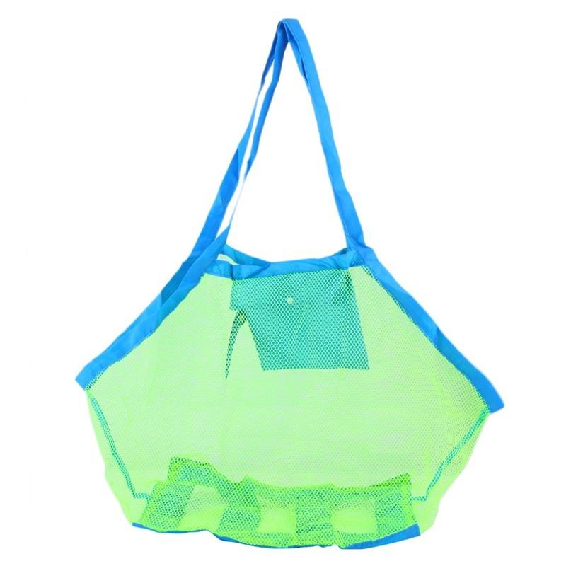 Large Baby Beach Sandy Toys Beachballs Clothes Collecting Bags Outdoor Beach Storage Organizer Bags
