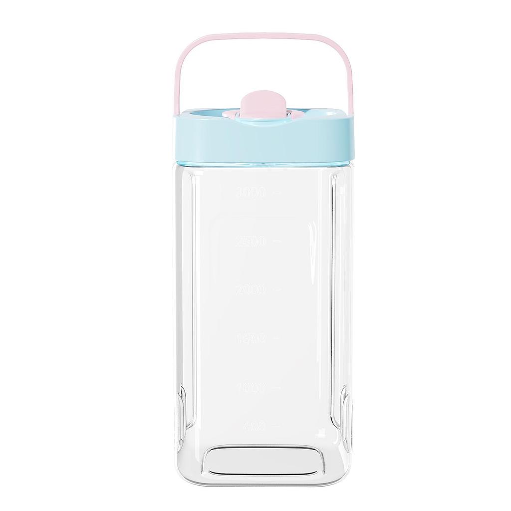 Portable Large-Capacity Cold Water and Beverage Pitcher for Tea, Juice, and Cold Brew