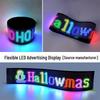 Flexible LED USB Car Display: Bluetooth-Enabled Smart Advertising Screen