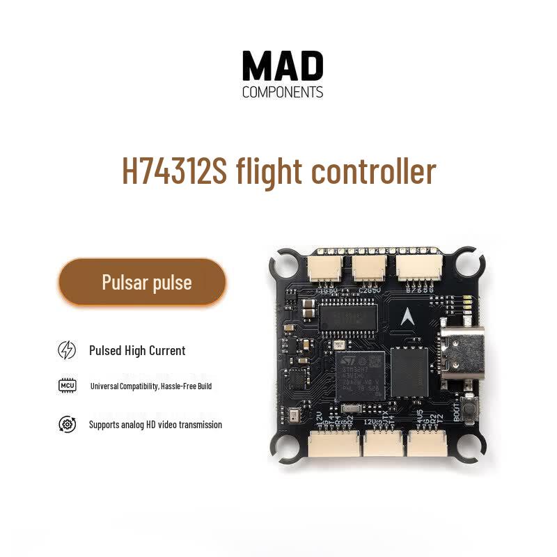 Hujian MAD H743 12S FPV Flight Controller