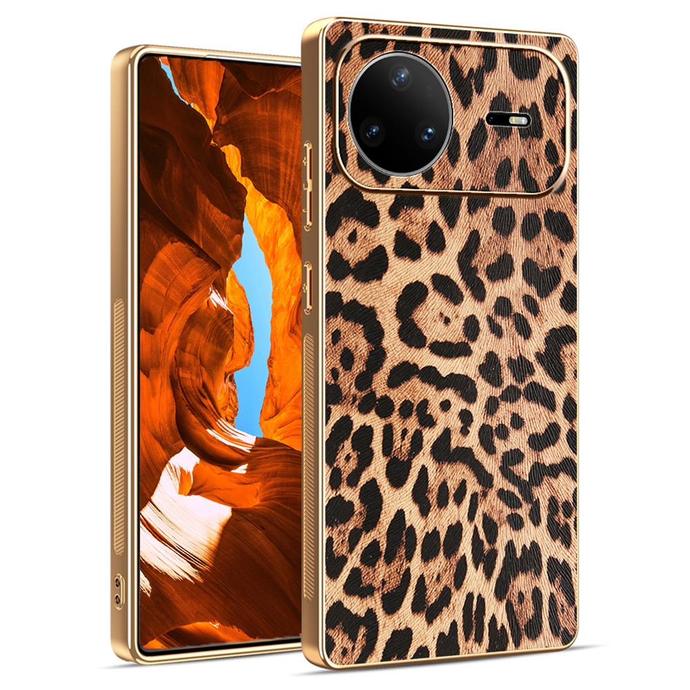 

Чехол для Huawei nova 15 Pro 5G, Покрытие из ПУ-кожи + ПК + ТПУ, Электрооцинкованная крышка для телефона
