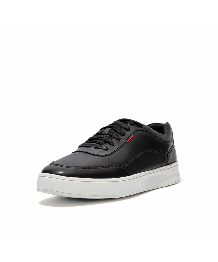 Fitflop [Rallyx] Men'S Leather Sneakers - Black (Ft59K1N015)