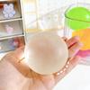 Soft Squishy White Transparent Maltose Squeeze Toy Mochi Anti Stress Fidget Toy Simulated Ball Slow Rebound Decompression Toy