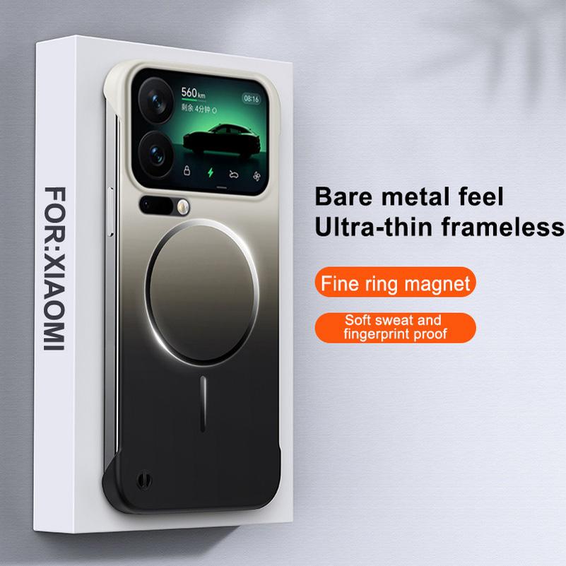 Delicate and Skin-friendly Gradient Strong Magnetic Case For Xiaomi 17 Pro Max Mi 17 Pro 15 Pro Mi 14 Ultra-Thin Protect Cover