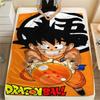 Dragon Ball Characters Print Flannel Blanket,High Quality Comfortable for All Seasons,Home Decor,Warmth and Comfort,Perfect for Christmas Gifts