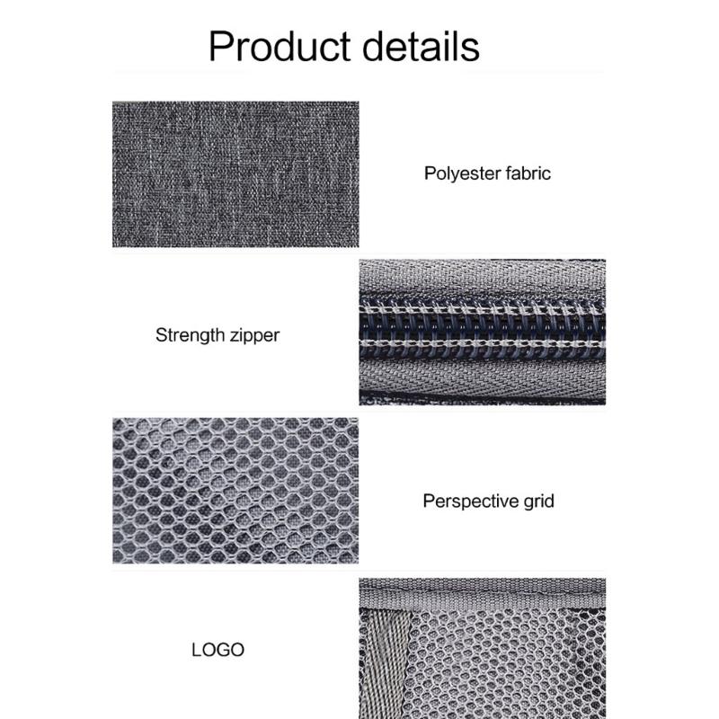 Storage Bag Carrying Box for Case Organizer Cover Pouch Shockproof Travel for Case for Power Bank Earphone USB Data Cabl